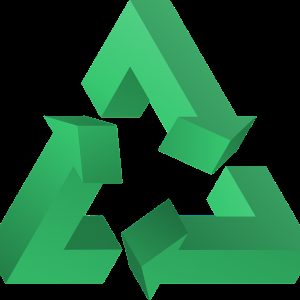 recycle, triangle, symbol