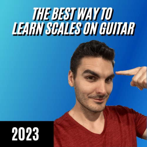 how to learn scales on guitar