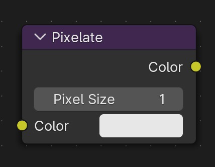 Pixelate Node